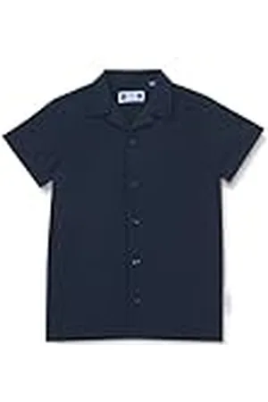 JACK & JONES Jorpalma Seersucker Shirt SS Jnr Camisa de Manga Corta, , 176 para Niños