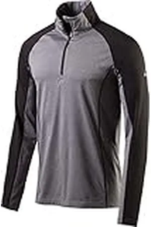 mc kinley McKINLEY Shirt Rio Camiseta para Hombre, Melange/Black Night, Large