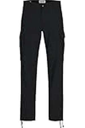 JACK & JONES Jpstkane Jjbarkley Cargo Pant Noos Pantalones, Negro, 31W / 32L Hombres