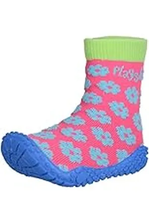 Playshoes Zapatillas de Playa con protección UV , Zapatos de Agua, Unisex niños, Rosa/Azul (Pink 14/Blue), 20/21 EU