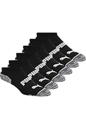 PUMA 6 Pack Low Cut Socks Paquete de 6 Calcetines Invisibles, , 8-10 para Mujer