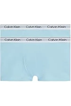 Calvin Klein Calzoncillos bóxer Pack de 2 Chicos Ropa Interior, Blau (Azul), 4-5 Años