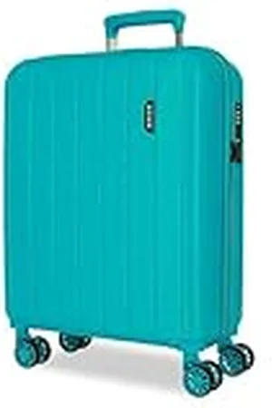 MOVOM Wood Maleta de Cabina Azul 40x55x20 cms Rígido 2,8 kgs Cierre TSA ABS 2,8 kgs 37L Equipaje de Mano
