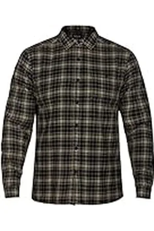 Hurley B Ranger Woven Top L/S Camisa, Niños, Black, M