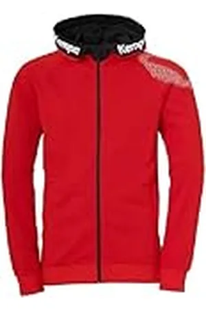Kempa Core 26 Hood Jacket Chaqueta con Capucha para Hombre Chaqueta de Entrenamiento Sudadera con Capucha Jersey Balonmano Voleibol Gimnasio de Interior Fitness