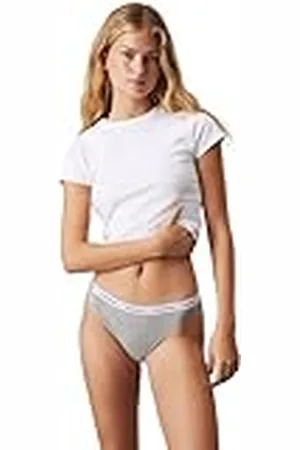 Calvin Klein Bikini 5Pk 000QD5208E, Bañador Ajustado Mujer, , XL