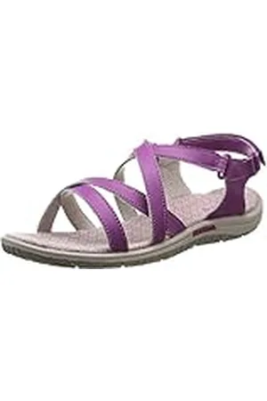 Merrell Jazmin - Sandalias deportivas de cuero para niña Rosa Rose (Berry), talla 35