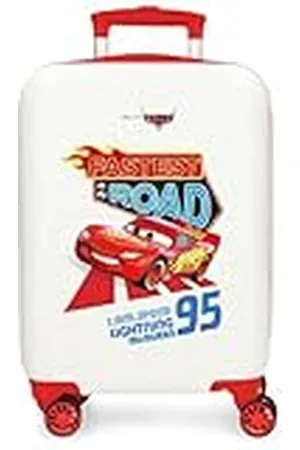 Disney Joumma Good Mood Maleta de Cabina Blanco 33x50x20 cms Rígida ABS Cierre de combinación Lateral 28,4L 2 kgs 4 Ruedas Dobles Equipaje Mano