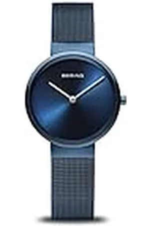 Bering Reloj Analógico para Mujeres de Cuarzo con Correa en Acero Inoxidable 14531-397
