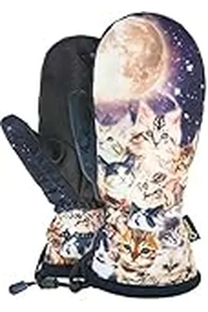 Celtek Bitten by a Womitten - Guantes de Gore-Tex para Hombre, Color Negro, marrón, Beige, Talla XS