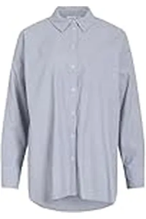 VILA Vidarma L/S Button Shirt-Noos Camisa, , 44 Mujeres