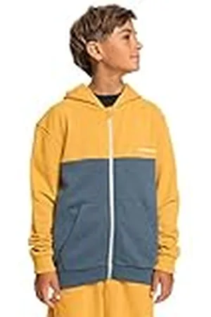 Quiksilver Easy Day - Sudadera con Capucha y Cremallera para Chicos 8-16