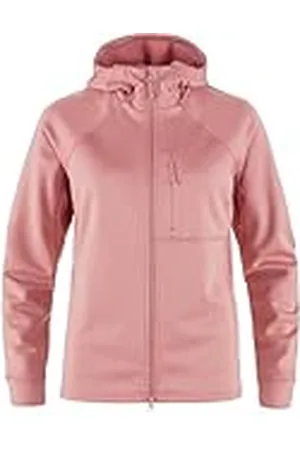 Fjällräven FJALLRAVEN 14600184-300 Abisko Grid Fleece Hoodie W Sweatshirt Mujer Dusty Rose Tamaño L