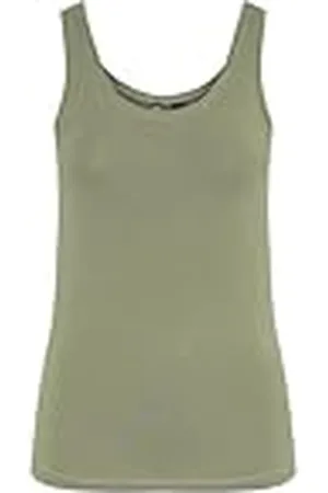 Pieces® Pcsirene Tank Top Noos Camiseta de Tirantes Anchos, , L para Mujer