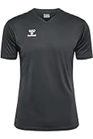 Hummel Authentic PL Jersey S/S Sport – Camiseta de Manga Corta para Hombre – Camiseta Deportiva – Corte Normal – de 100% poliéster Reciclado – Transpirable y de Secado rápido