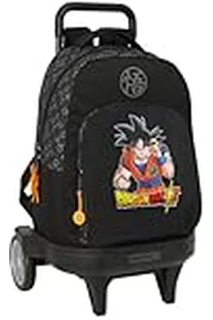 Safta Dragon Ball Combat - Mochila Grande con Ruedas, Compact Evolución, Extraíble, Ideal para Niños de Diferentes Edades, Cómoda y Versátil, Calidad y Resistencia, 33x22x45 cm
