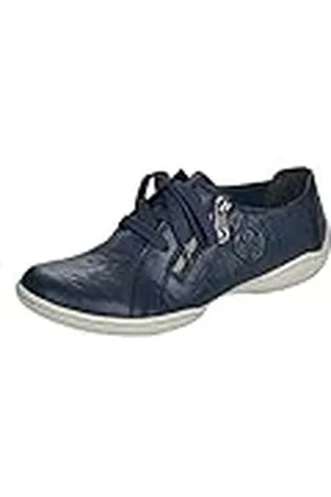 Rieker 58821, Zuecos Mujer, Blue, 36 EU