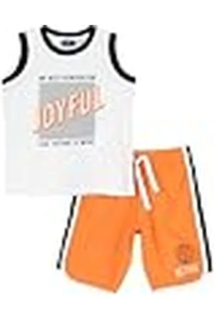 chicco Conjunto Niño con Camiseta sin Mangas y Pantalones Cortos en Tejido Suave, Designed in Italy, Ropa Bebé 0-24