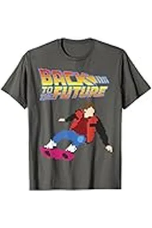 Back To The Future Marty on Hoverboard de 8 bits Camiseta