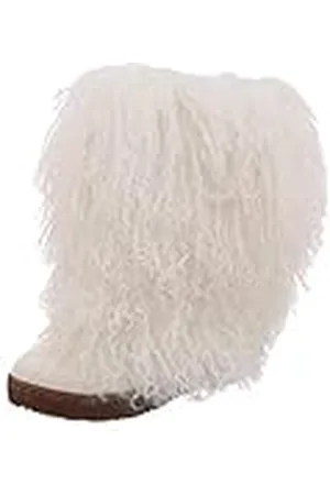 Bearpaw Boetis II, Botas Slouch Mujer, Blanco (White 010), 37 EU