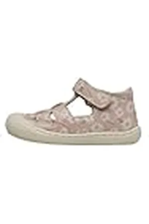 Naturino Sandalias de piel con estampado de corazones, 17