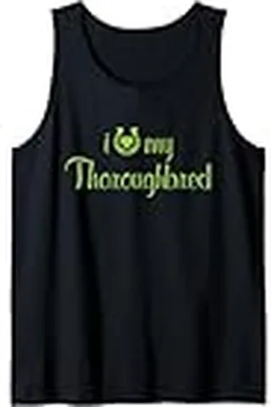 Hip Entrenador de equitación «I Love My Thoroughbred Horse Equestrian Show» Camiseta sin Mangas