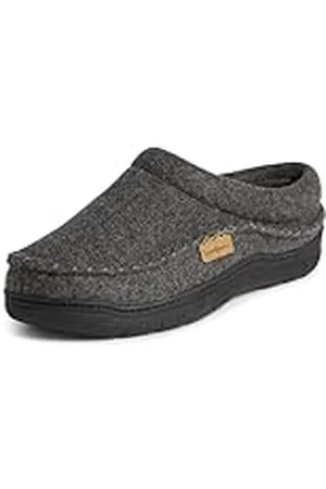 Dearfoams Thompson - Pantuflas tipo zuecos de espuma viscoelástica para hombre, , 42/43 EU