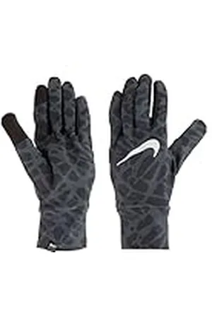 Nike M Lightweight Tech RG Guantes para Hombre en Color Negro/Antracita/Plata, Talla: L, N.100.1934.045.LG