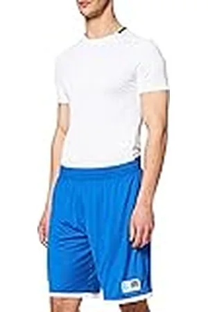 Jako Pantalón Corto Reversible para Hombre Change 2.0, Azul y Blanco, XL