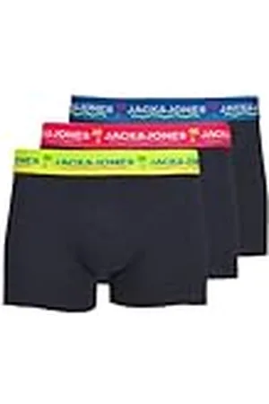 JACK & JONES Jacthomas Solid Trunks 3 Pack Bóxer, , M para Hombre