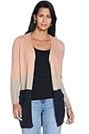 ONLY Mujer Chaqueta Larga de Punto con Bolsillos Elástico Cárdigan Informal Abierto Manga Larga Básico ONLREINA., Color: , Talla:XS