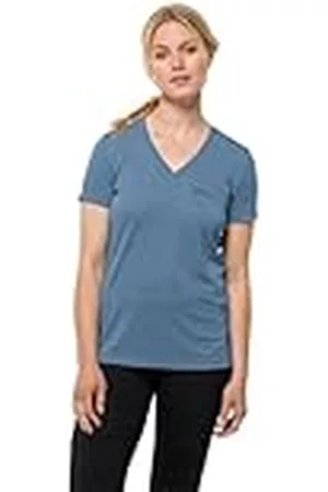 Jack Wolfskin Crosstrail T para Mujer Camiseta, , S