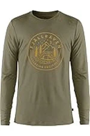 Fjällräven FJÄLLRÄVEN Abisko Lana Tältplats, Camiseta Manga Larga Hombre, , M