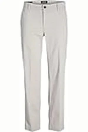 JACK & JONES Jpstkane Jjotis Chino Noos Pantalón, Silver Cloud, 32W x 30L para Hombre