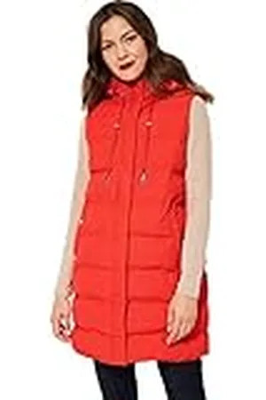 Street one A220130 Chaleco Acolchado, Color Naranja, 40 para Mujer