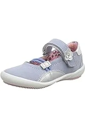 QS by s.Oliver 34202 - Bailarinas Niñas, Color Azul, Talla 27