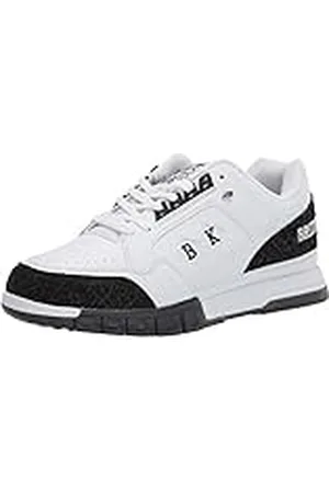 British Knights Zapatillas Metros Hombre, Blanco (Blanco/Negro/Black Ice), 45 EU