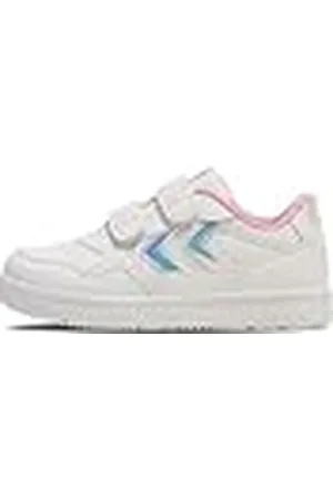Hummel Camden Jr, Zapatillas Unisex niños, White 01, 35 EU