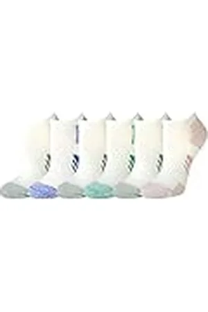 Amazon Calcetines Deportivos Invisibles de algodón Acolchados Transpirables y cómodos de Alto Rendimiento Mujer, 6 Pares, , 36-39.5