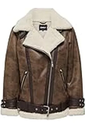 ONLY Onlolympia Faux Bonded Biker CC Otw Chaqueta de Motorista, , XL para Mujer