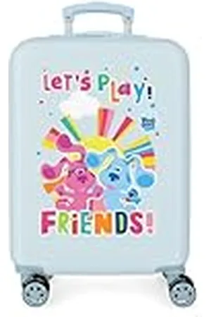 Nickelodeon Blue´s Clues and you Maleta de cabina 38x55x20 cms Rígida ABS Cierre de combinación lateral 34 2 kgs 4 Ruedas dobles Equipaje de Mano
