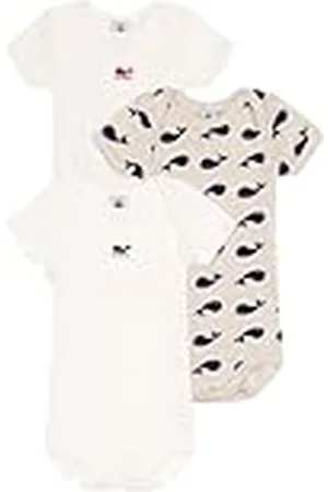 Petit Bateau A09YQ, Body Unisex bebé (Pack de 3), , 3 años