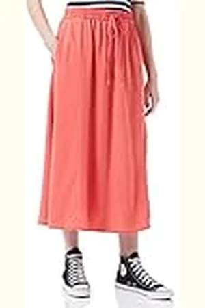 Tommy Hilfiger Tencel GMD Midi Pull ON Skirt Falda, , 46 para Mujer