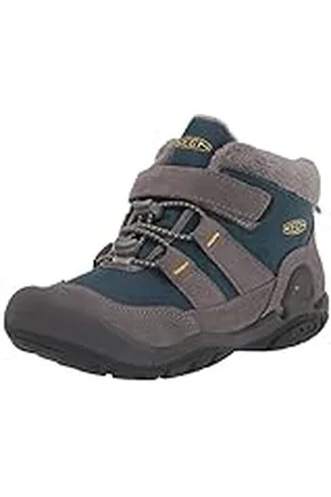 Keen Knotch Chukka, Zapatillas Unisex niños, Steel Grey/Blue Wing Teal, 19 EU