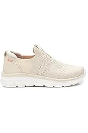 Xti Zapatilla Mujer Beige - Calzado Cómodo y Versátil - Moda Casual - Modelo 14356701 (Talla 40)