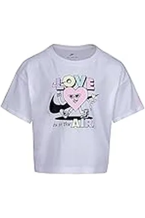 Nike Camiseta de Manga Corta Infantil Knit Girls Lila