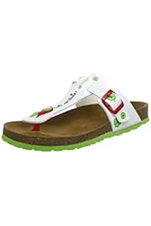 Sheepworld 500137, Zuecos Niños Unisex, Blanco (Weiß (Weiß 3), 38