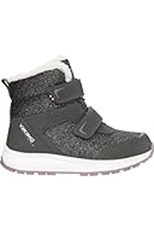 Viking Equip Warm WP 2V, Bota de Nieve, Charcoal/Dusty Pink, 30 EU