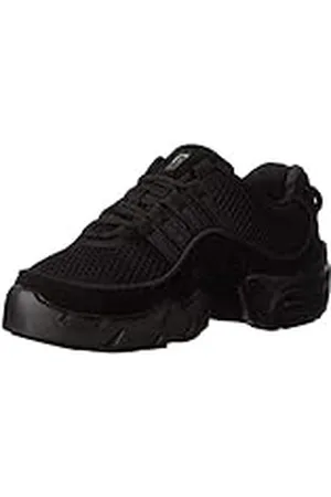 Bloch Dance Boost DRT Tenis de baile para mujer con suela dividida de ante y malla, , 39.5 EU