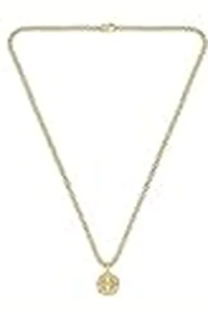 HUGO BOSS Jewelry Collar para Hombre, Colección NORTH de Acero inoxidable